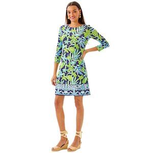 Lilly Pulitzer Ophelia Dress in Sapphire Pool/Tropical Tango NWT - Size Small